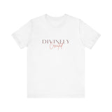 Divinely Created Unisex Jersey Tee - Inspirational Graphic T-Shirt