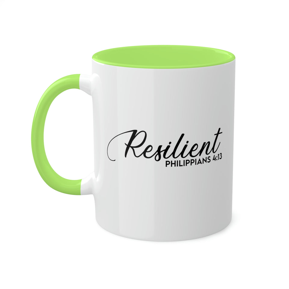 Resilient Colorful Mugs, 11oz